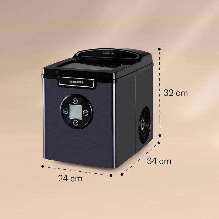Produktbild Klarstein Icemeister 2G Dunkelgrau (CH-Stecker)