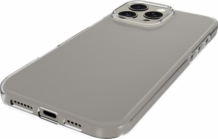 Produktbild Apfelkiste iPhone 16 Pro Max Silikon Gummi Case Hülle - Transparent Slim Design 1.0 mm (Apple iPhone 16 Pro Max)