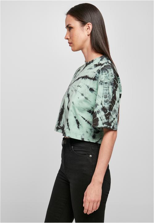Actual product image Urban Classics Ladies Oversized Cropped Tie Dye Tee (3XL)