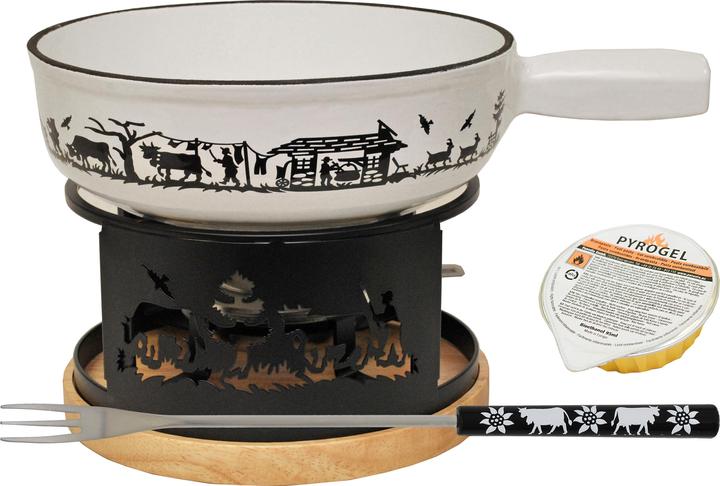Heidi Cheese Line Fondue Set Alpes (Cheese fondue)