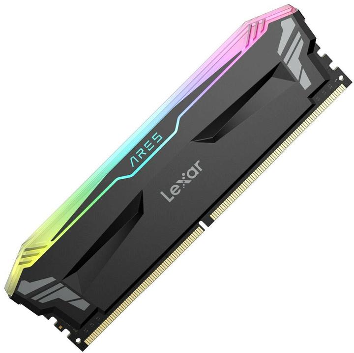 Actual product image Lexar Ares DDR4 CL18 Black UDIMM KIT (2 x 16GB, 3600 MHz, DDR4-RAM, U-DIMM)