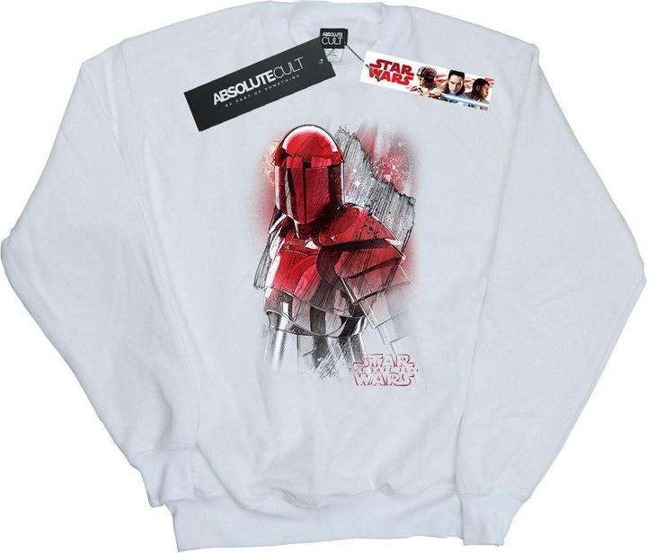 Actual product image Star Wars Mens The Last Jedi Praetorian Guard Brushed Sweatshirt (S)