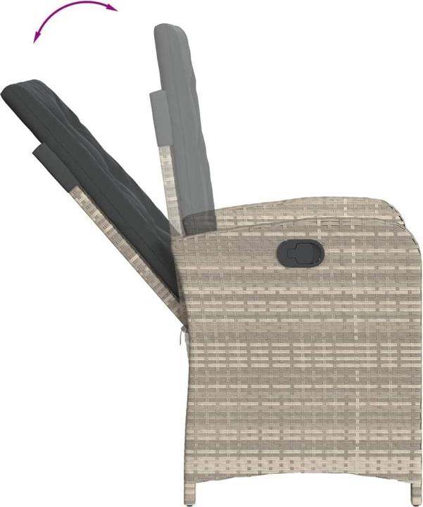 Produktbild VidaXL 10-tlg. Garten-Lounge-Set mit Kissen