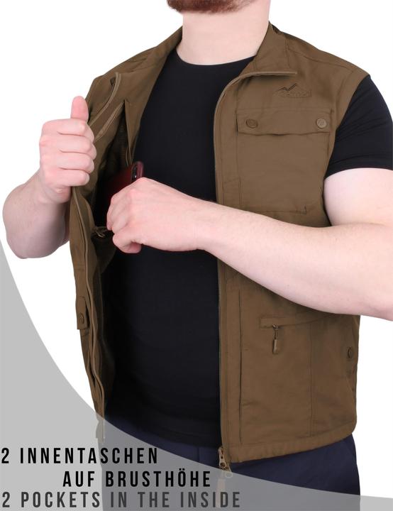 Image du produit Normani Gilet d'extérieur pour homme Kudu (XS)