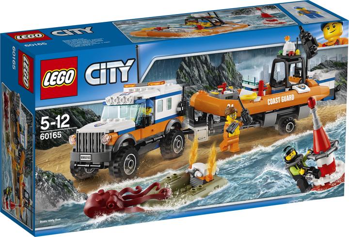 Actual product image LEGO Off-road vehicle with lifeboat (60165, LEGO City)