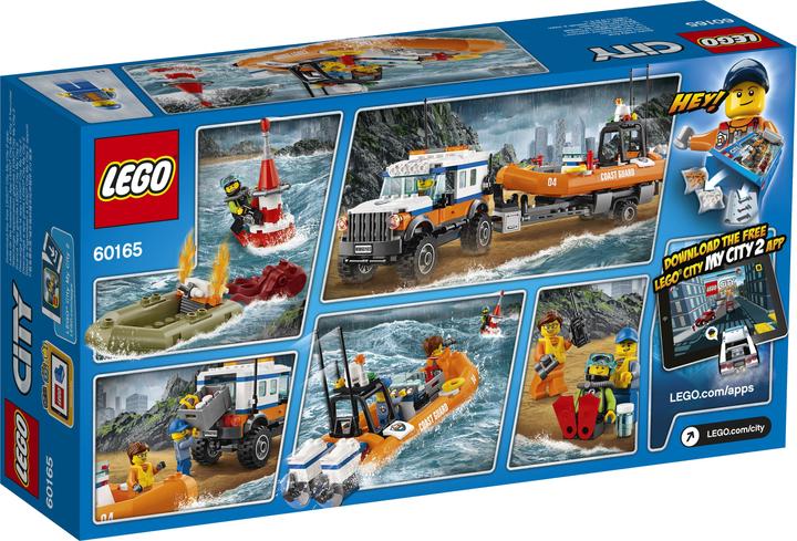 Actual product image LEGO Off-road vehicle with lifeboat (60165, LEGO City)