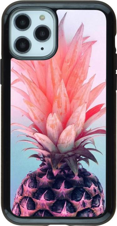 Immagine prodotto PhoneLook Coque Hybrid Armor noir Viola Rosa Ananas (Apple iPhone 11 Pro)