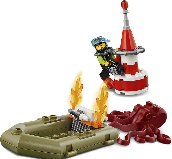 Actual product image LEGO Off-road vehicle with lifeboat (60165, LEGO City)