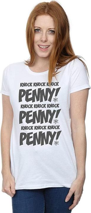 Produktbild Dam Knock Knock Penny Baumwolle Boyfriend TShirt (S)