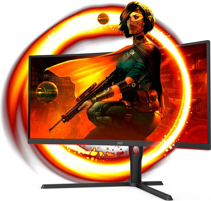 Actual product image AOC CU34G3S/BK (3440 x 1440 pixels, 34")