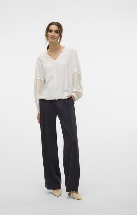 Actual product image Vero Moda VMCARMEN Hohe Taille Hose Hose mit weitem Beinschnitt (30)