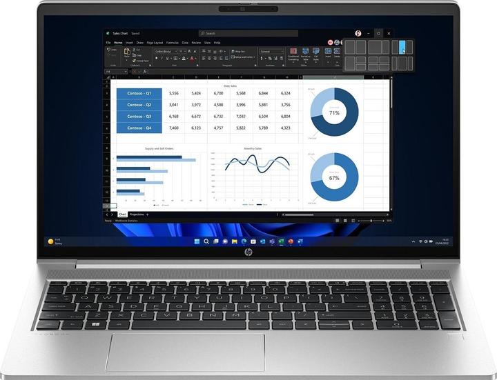 Produktbild HP ProBook 450 G10 (15.60", Intel Core i5-1334U, 16 GB, 256 GB, DE)