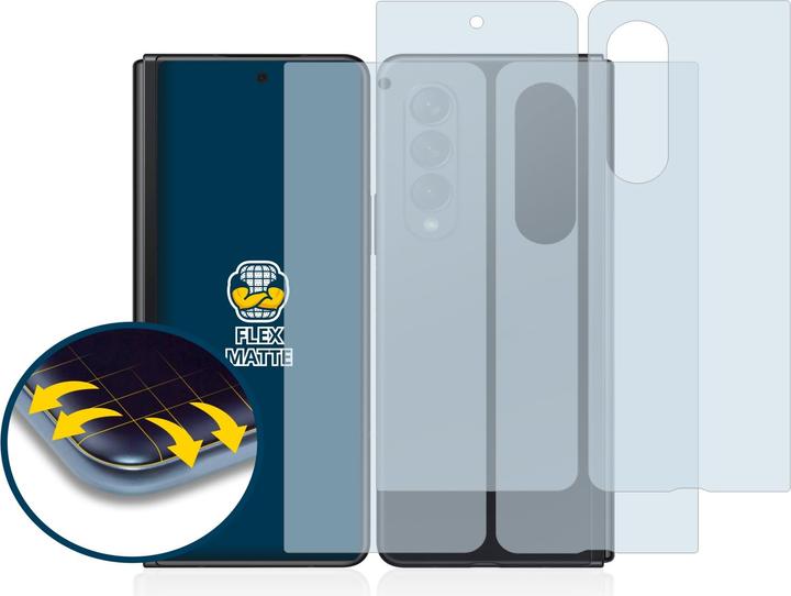 Actual product image BROTECT Full-Cover Protector Matte (2 Piece, Samsung Galaxy Z Fold3)