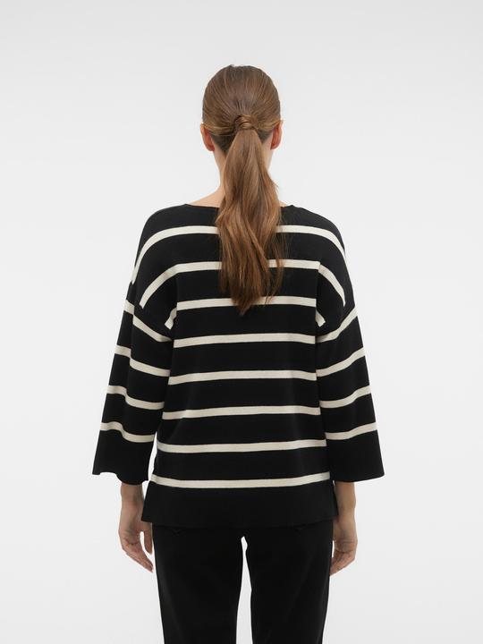 Produktbild Vero Moda V-Ausschnitt Tief angesetzte Schulter Pullover Strickpullover (M)