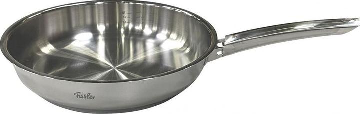 Actual product image Fissler Frying pan CRISPY STEELUX PRO 24 cm (24 cm, Saucepan, Stainless steel)