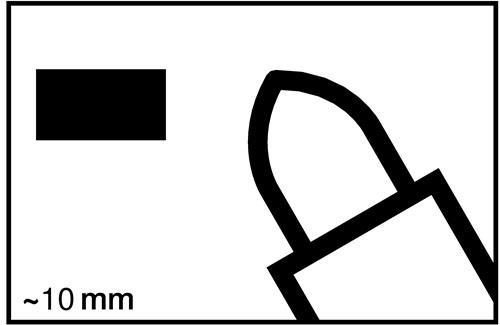 Actual product image Edding Industriemarker 950 (Black, 10 mm, 1 x)