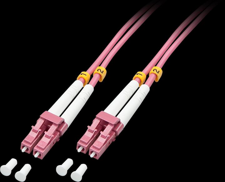 Actual product image Lindy Fiber optic cable (CAT8.2, 3 m)