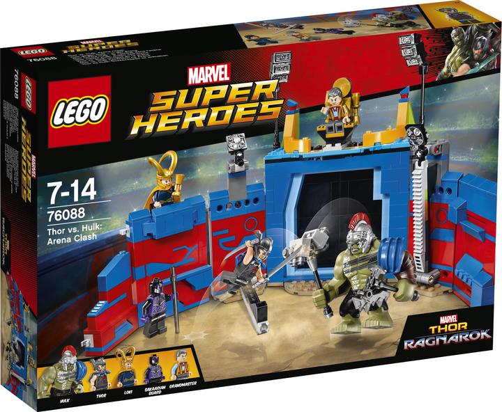 Immagine prodotto LEGO Thor contro Hulk - nell'arena (76088, LEGO Marvel)