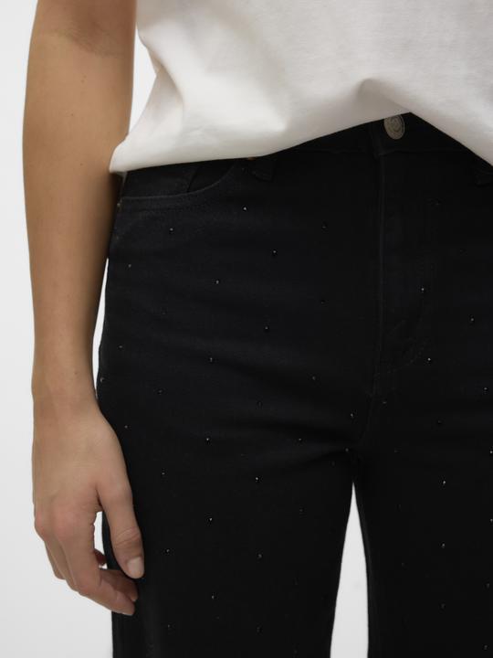 Immagine prodotto Vero Moda VMTESSA Hohe Taille Weiter Beinschnitt Jeans Weit geschnitten (W28/L32)