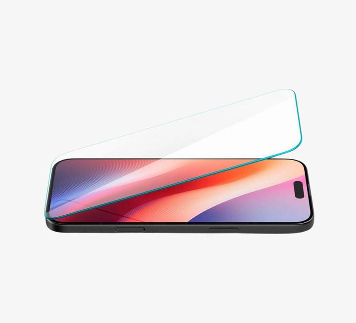 Actual product image Spigen Glas.tR Slim HD iPhone 16 Plus / iPhone 15 Plus Screen Protector (1 Piece, Apple iPhone 15 Plus, Apple iPhone 16 Plus)