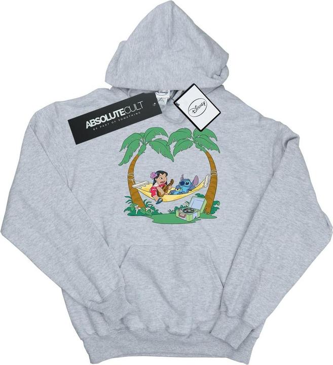 Immagine prodotto Disney Lilo And Stitch Play Some Music Felpa con Cappuccio Uomo (S)