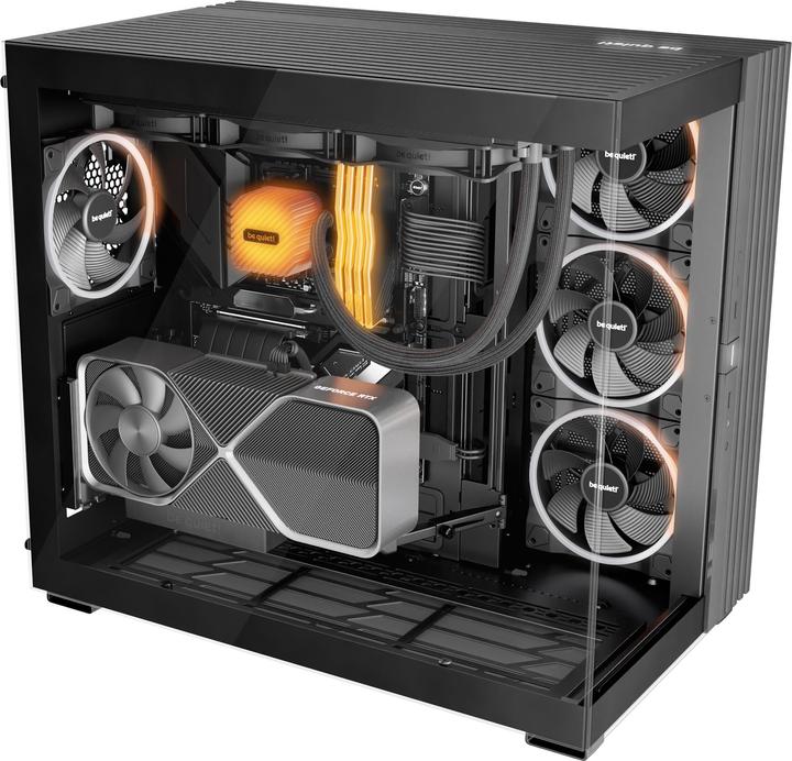 Produktbild be quiet! Lüfter 140*140*25 Light Wings PWM Reverse Black (140 mm, 1 x)