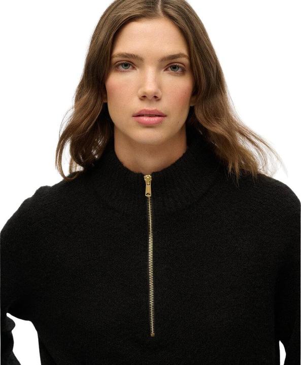 Produktbild Superdry Fleece-Pullover mit durchgehendem Reissverschluss für Damen (XS)