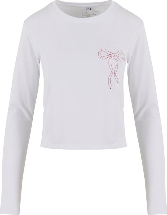 Actual product image Miss Tee Bow Oneliner Ladies Short Longsleeve - 182019 (XL)