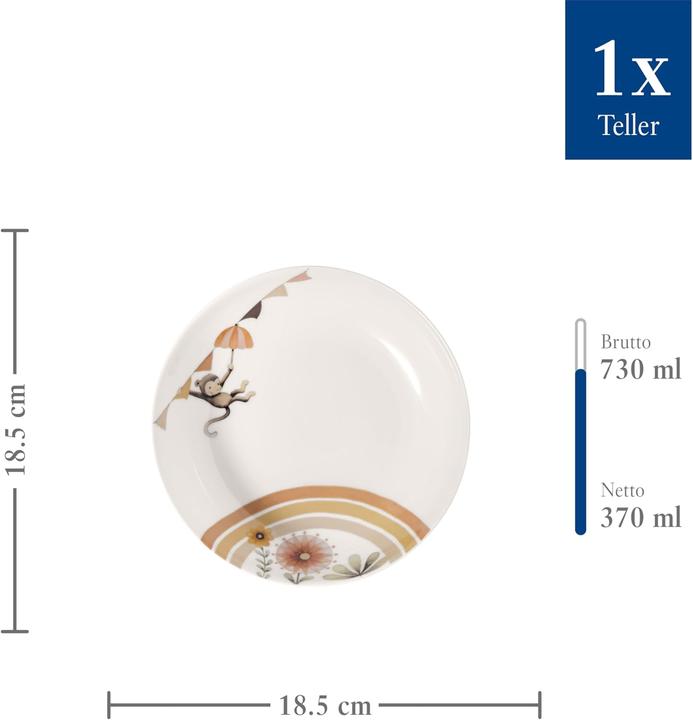 Produktbild Villeroy & Boch Kinder-Suppenteller Roar like a Lion