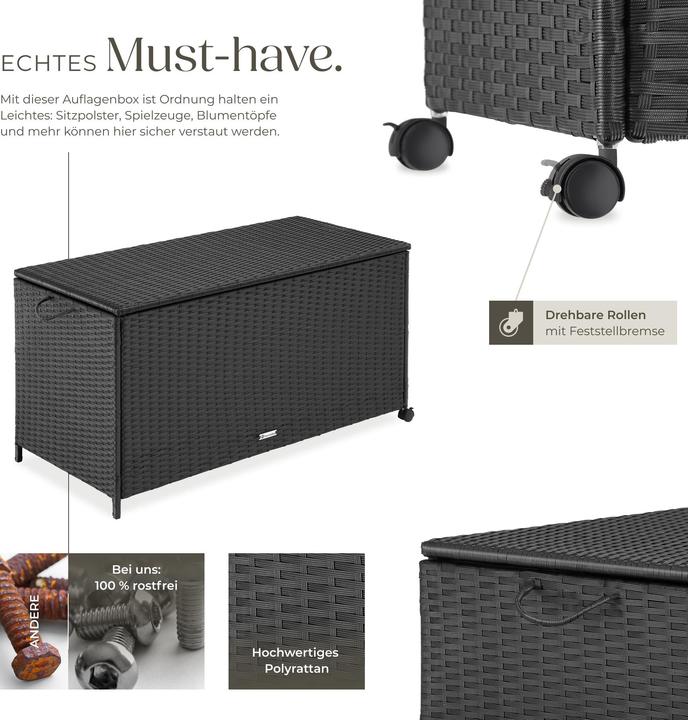 Image du produit tectake Coffre de rangement