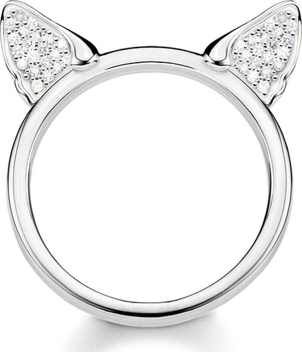 Image du produit Thomas Sabo Bague oreilles de chat argent (52, Argent 925)