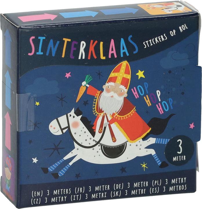 Wins Holland Sinterklaas-Aufkleber auf einer Rolle, 3 Meter