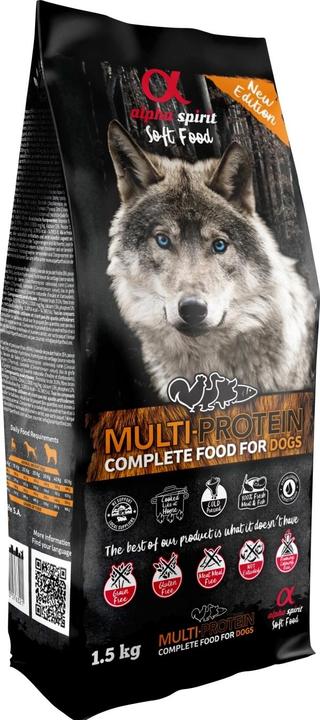 Alpha Spirit AlphaSpirit Semi-moist Multiprotein, 1,5 kg (1500 g)