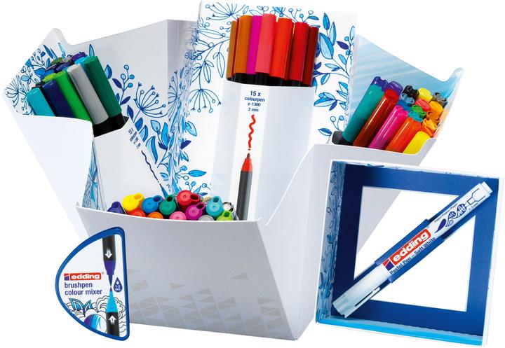 Actual product image Edding Happy Big Box 1340 + 1300 (Multicoloured, 70 x)