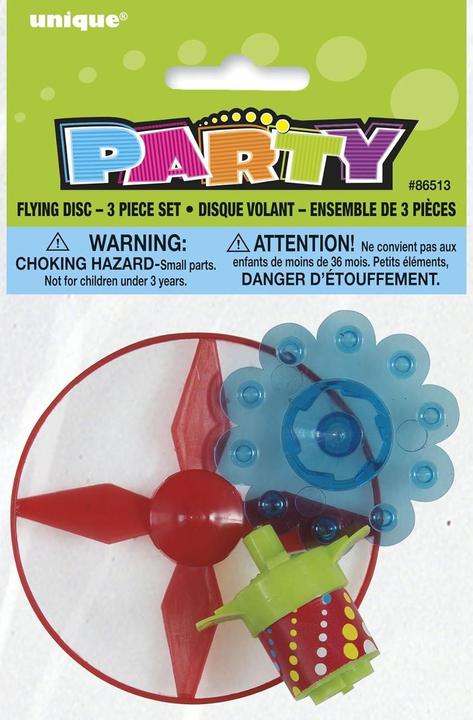 Immagine prodotto Unique Party Bomboniere per feste con giocattoli volanti (confezione da 3)