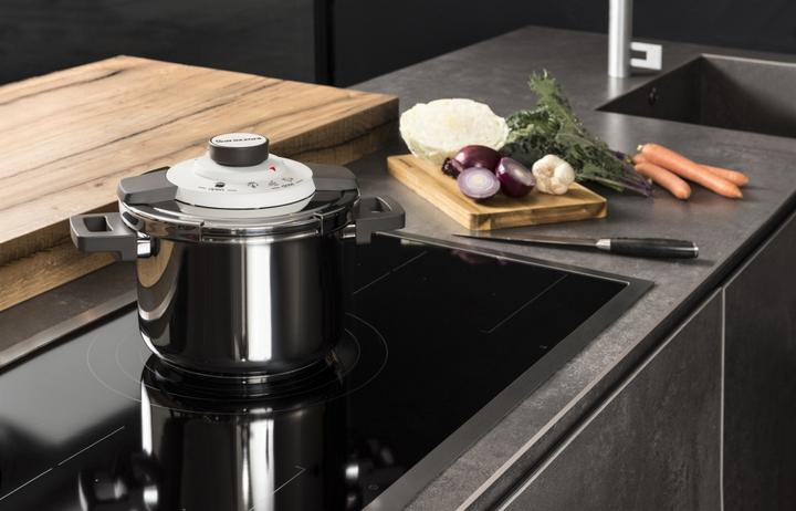 Actual product image Barazzoni Facile Dual System 2.0 6 L Stainless steel (22 cm, Pot, Stainless steel)