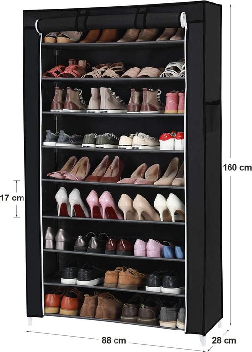 Image du produit Songmics Stoffschrank (88 x 28 x 160 cm)