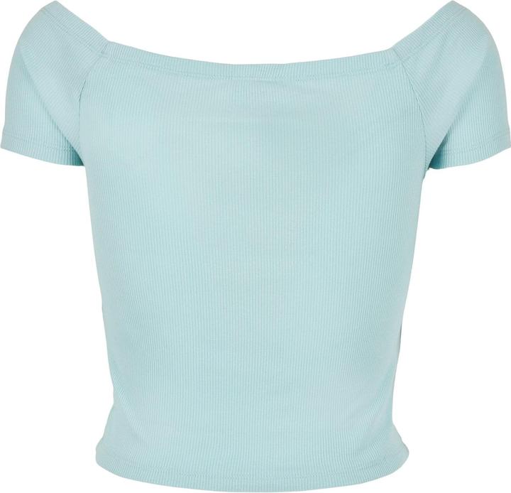 Actual product image Urban Classics Ladies Off Shoulder Rib Tee (4XL)