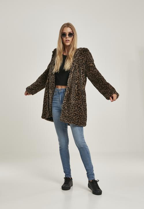 Produktbild Urban Classics Ladies Leo Teddy Coat (M)
