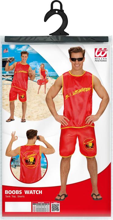 Produktbild Widmann Boobs Watch Rettungsschwimmer Lifeguard Kostüm (S)