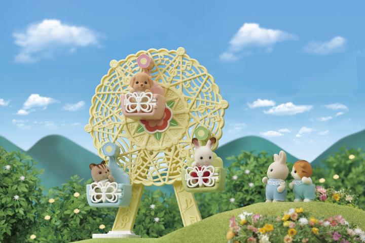 Actual product image Sylvanian Families Baby adventure ferris wheel