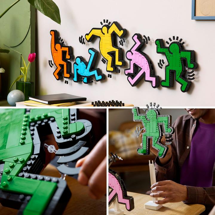 Image du produit LEGO Keith Haring - Figures dansantes (LEGO Art)