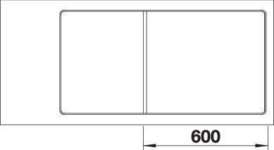 Immagine prodotto Blanco Axia III 6 S-F (99 cm, 50 cm)
