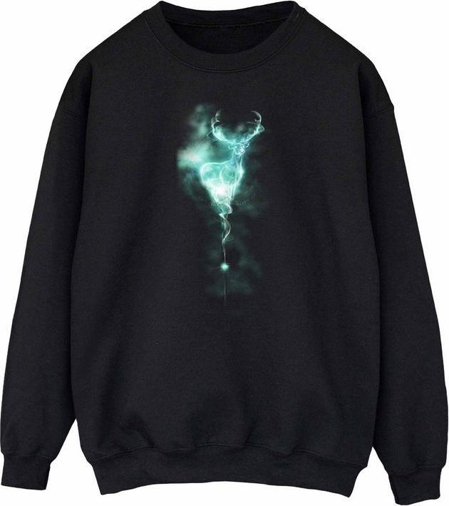 Actual product image Womens/Ladies Stag Patronus Sweatshirt (S)