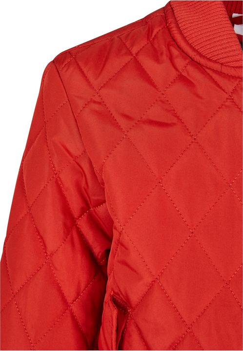 Actual product image Urban Classics Girls Diamond Quilt Nylon Jacket (158)