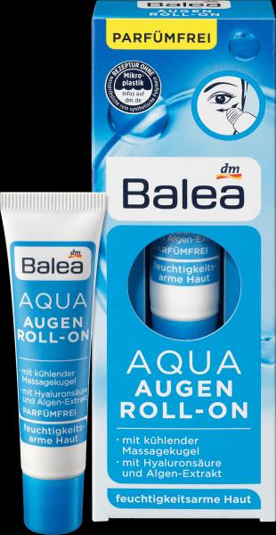 Produktbild dm Balea Aqua Augen Roll-On (Roll-on, 15 ml, Tag + Nacht)