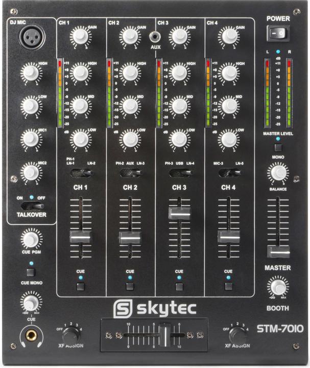 Skytec Table de mixage STM-7010 (Contrôleur DJ)
