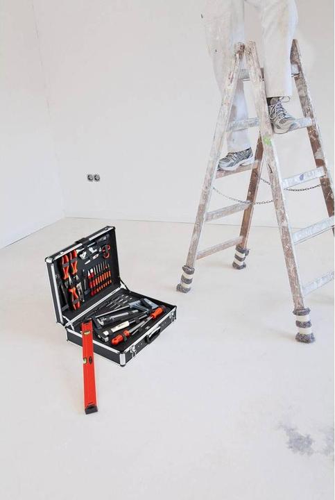 Actual product image Vigor Tool case ∙ universal ∙ V2542 ∙ square6.3 mm (1/4 inch), square12.5 mm (1/2 inch), square... (143 pieces)