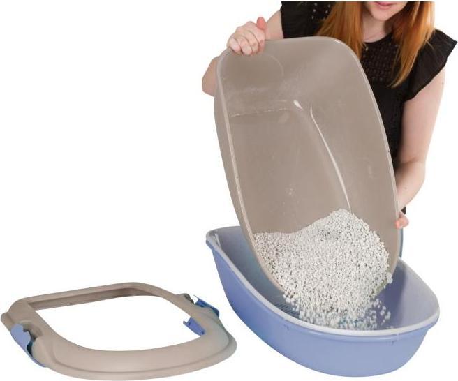 Productafbeelding Kerbl FURBA kattenbak met reinigingszeef (Kattenbak open)