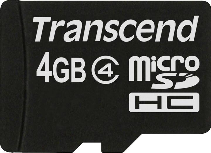 Immagine prodotto Transcend Scheda di memoria flash 4GB Micro SDHC, C4 (4 GB, microSDHC)